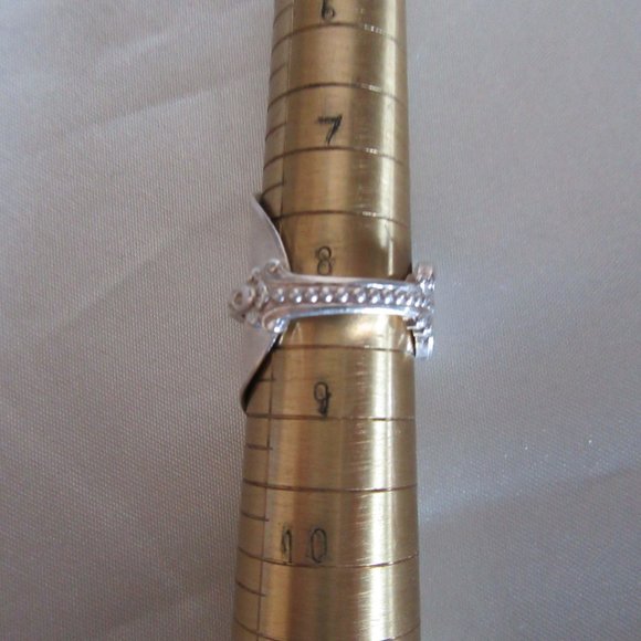 Spoon Ring size 8 Sterling silver - Beautiful * - Picture 5 of 9